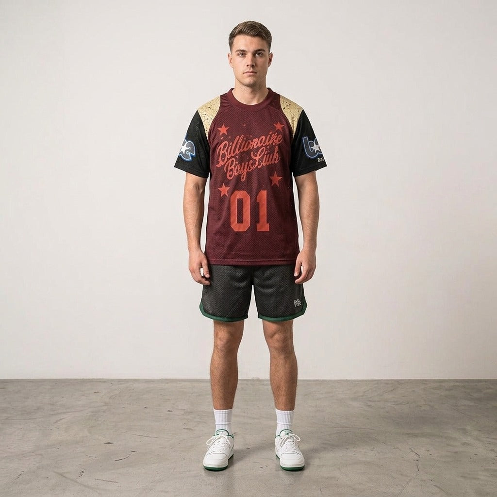 Burgundy Heritage Mesh