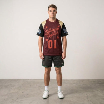 Burgundy Heritage Mesh