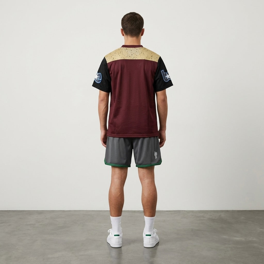 Burgundy Heritage Mesh